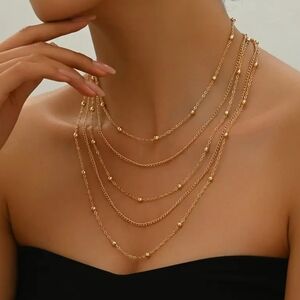 Gold Layered Necklace